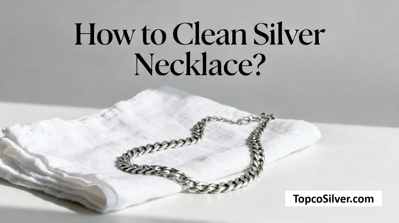 How to Clean Silver Necklace to Restore Its Natural Glamour