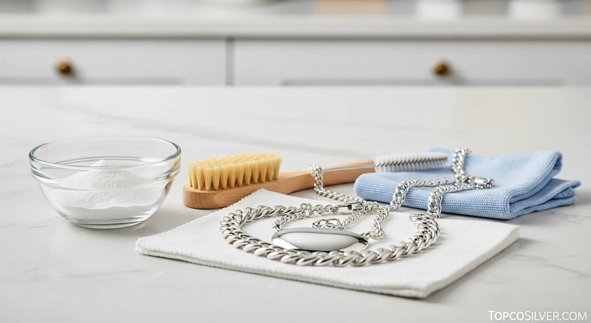 How to Polish Silver Necklace at Home Simple Step-By-Step