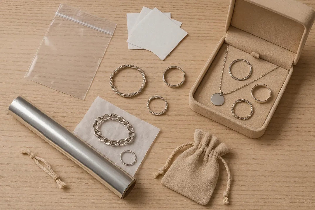 How to Store Silver Jewelry at Home to Prevent Tarnishing?