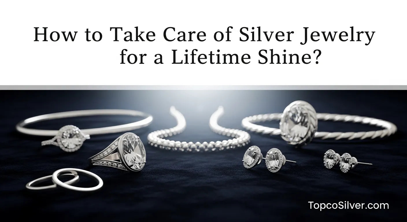 How to Take Care of Silver Jewelry for a Lifetime Shine