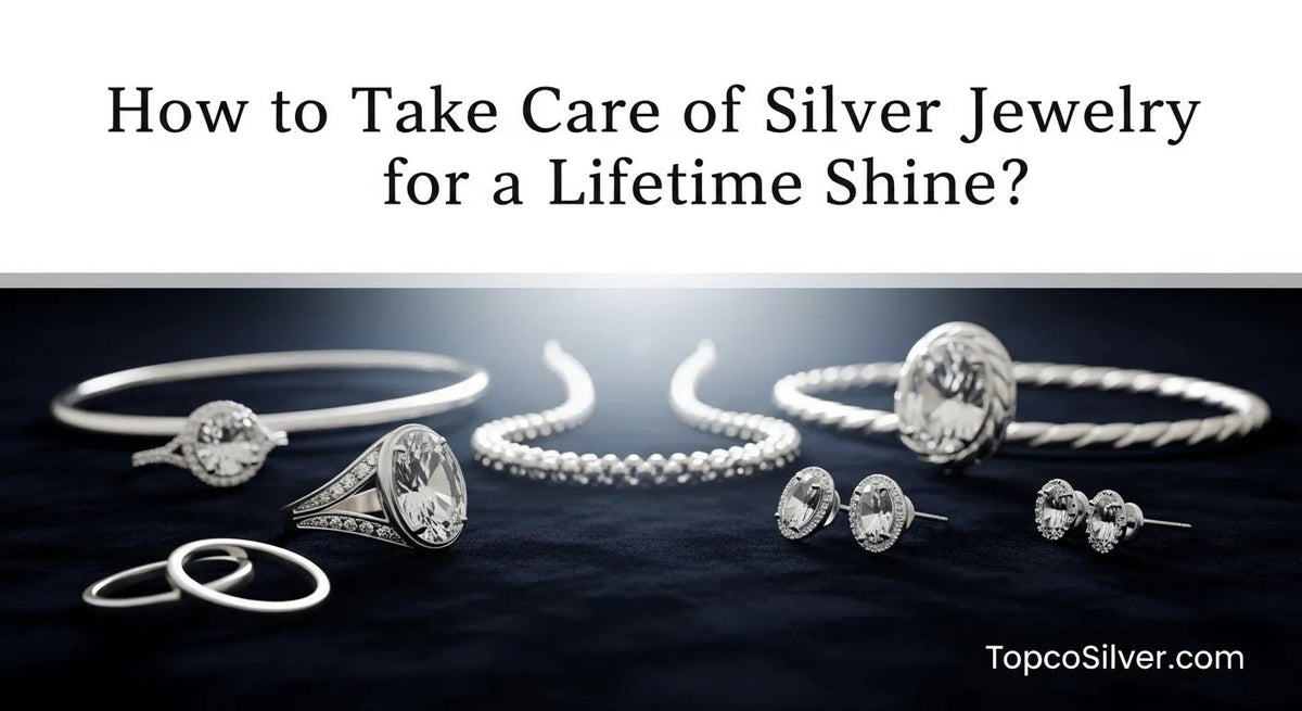 How to Take Care of Silver Jewelry for a Lifetime Shine