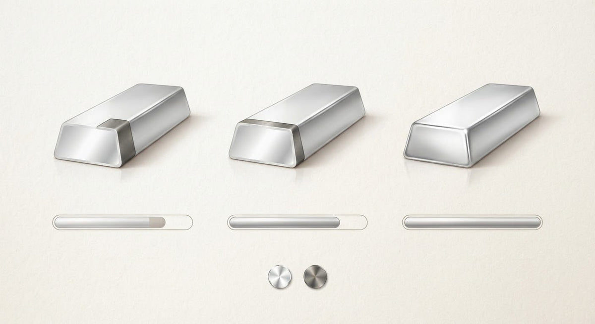 The numbers stamped on silver, 800, 925, 935, 950 and 999, tell you how pure it is.