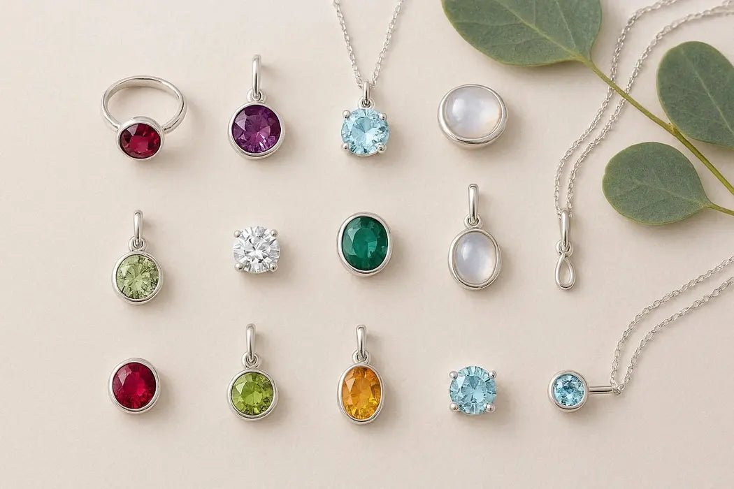 Silver Birthstone Jewelry Gift Guide for Every Month
