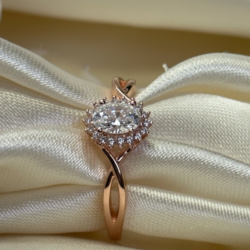 Timeless Spark White AD Stone 925 Sterling Silver Italian Ring
