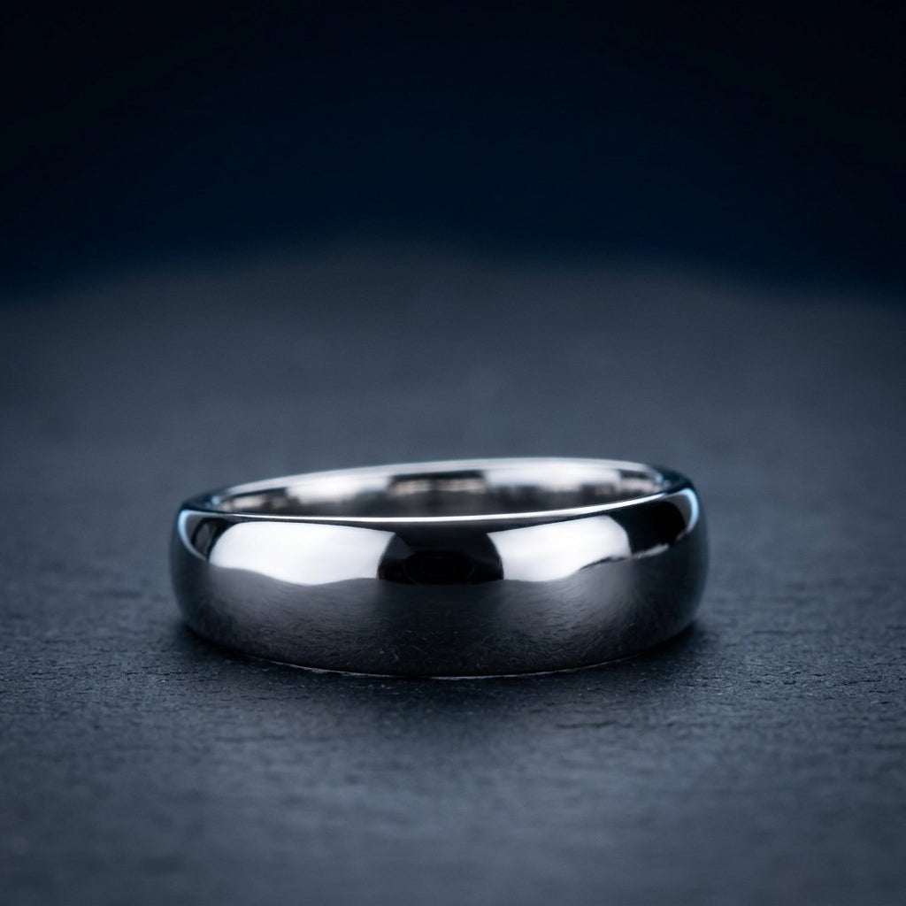 Classic Italian 925 Sterling Silver Men's Ring