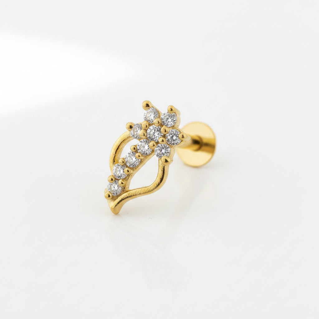 The Leaf Bloom Artisan Pin - image 1