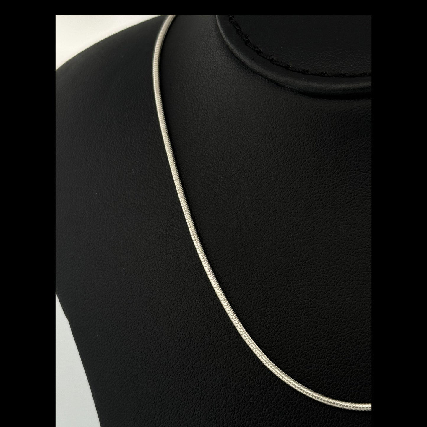 Italian 925 silver snake chain | liquid-smooth unisex necklace for daily & gifting wear - image 5
