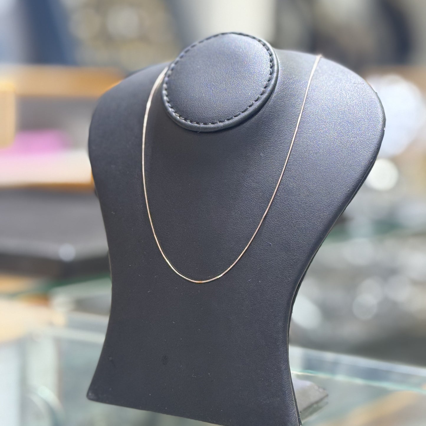 Rose gold Italian snake 925 silver chain | ultra-fine liquid-smooth necklace for daily gifting - image 4
