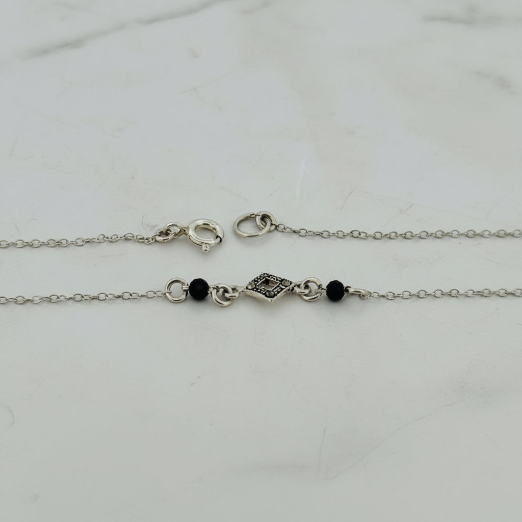 Italian 925 Sterling Silver Anklet