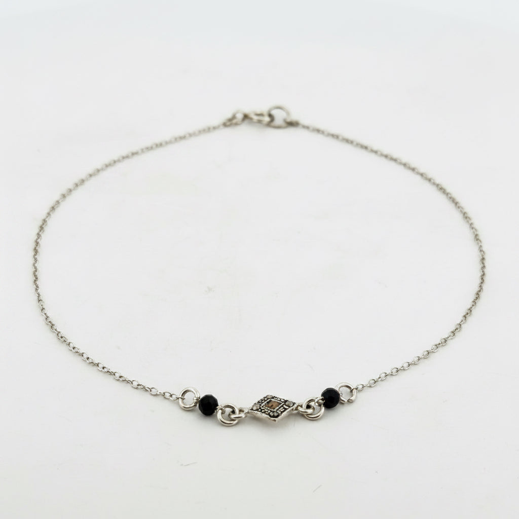 Italian 925 Sterling Silver Anklet