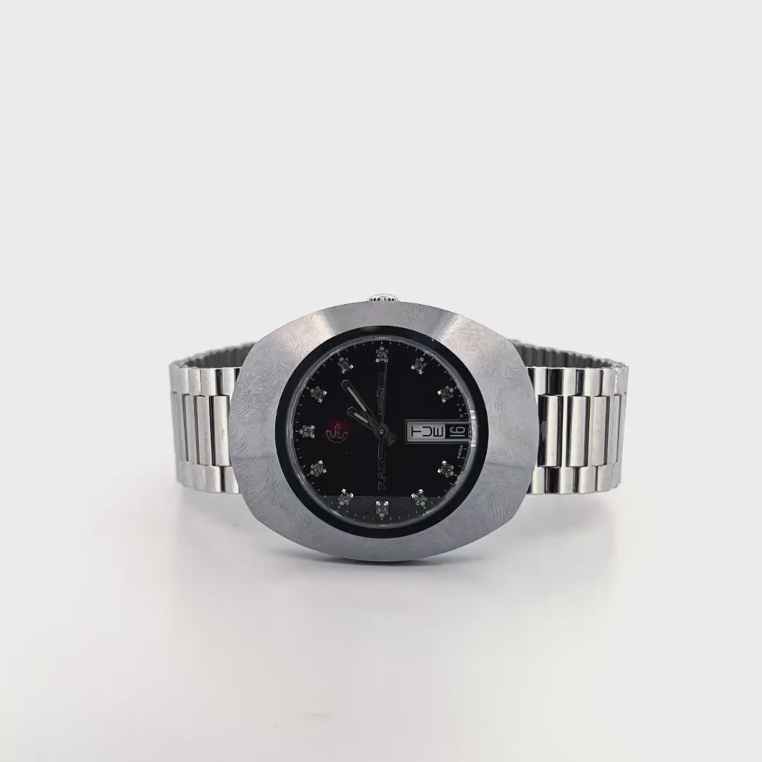 Rado Diastar Watch | Original Scratchproof Swiss Automatic with Tonneau Case